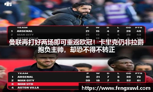 曼联再打好两场即可重返欧冠！卡里克仍非拉爵抱负主帅，却恐不得不转正